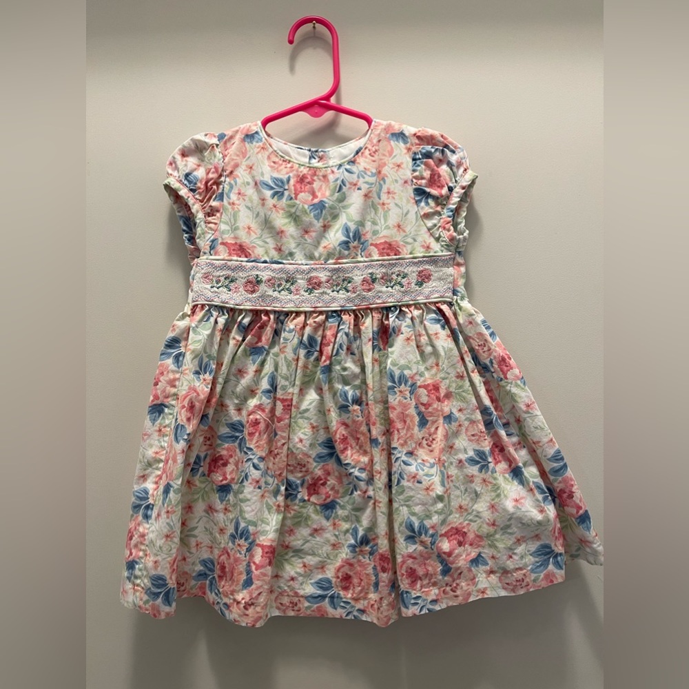 Beautiful floral baby dress 24 months